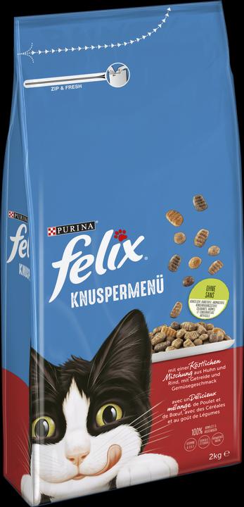 Felix Knuspermenu Fleisch (Adult, 1 Stk., 2052 g)