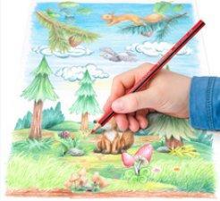 Produktbild Staedtler Dreikant-Farbstift Noris colour, 144er Karton-Box (Mehrfarbig, 144 x)