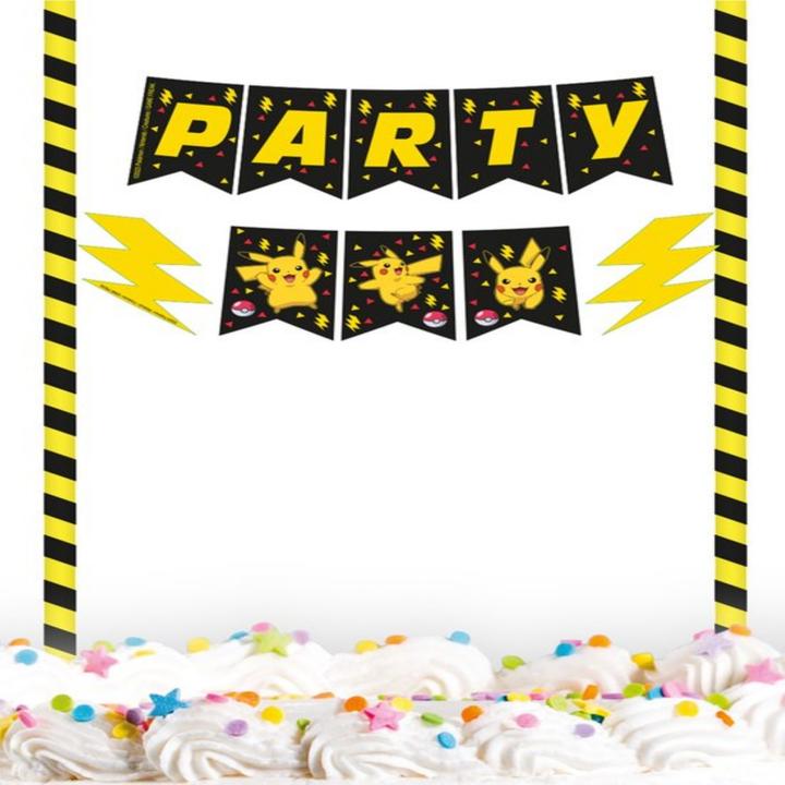 Amscan Décoration de gâteau Pokémon