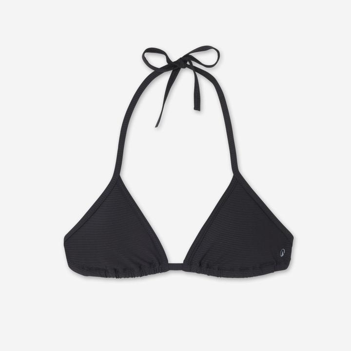 Produktbild Olaian Bikini-Oberteil Damen Triangel strukturiert Mae schwarz (40, 42)