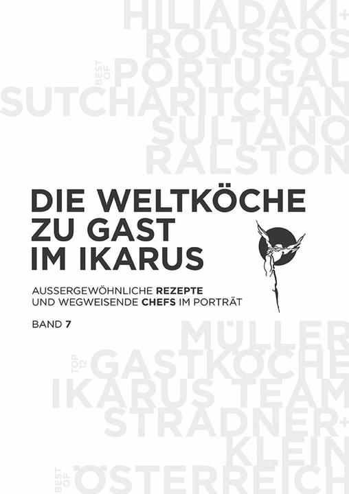 Actual product image Die Weltköche zu Gast im Ikarus (German, Martin Klein, Ikarus team, Uschi Korda, 2020)