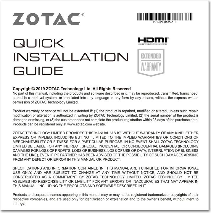 Actual product image Zotac Gaming GeForce RTX 3060 Twin Edge OC (12 GB)