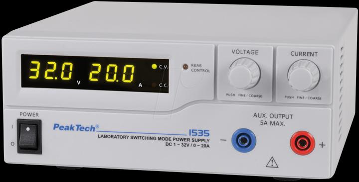 Peaktech PT-65B (Alimentazione elettrica)