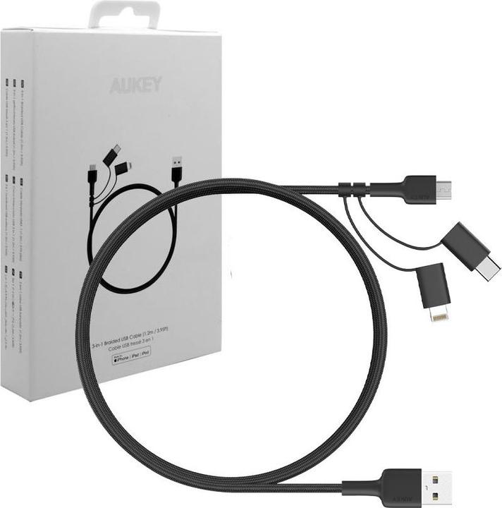 Actual product image Aukey CB-BAL5 (1.20 m, USB 2.0)