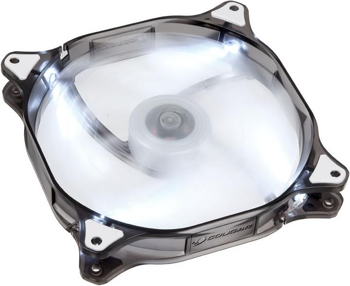 Actual product image Cougar LED fan D14HB-W (140 mm, 1 x)