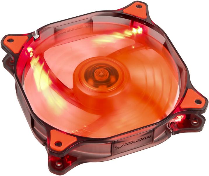 Actual product image Cougar LED fan D12HB-R (120 mm, 1 x)
