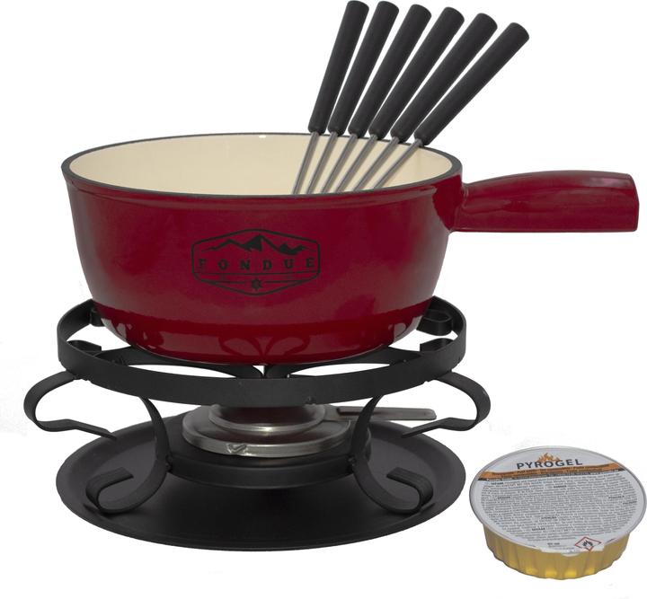 Actual product image Heidi Cheese Line Cheese fondue set "Est 1921 (Fondue Bourguignonne)