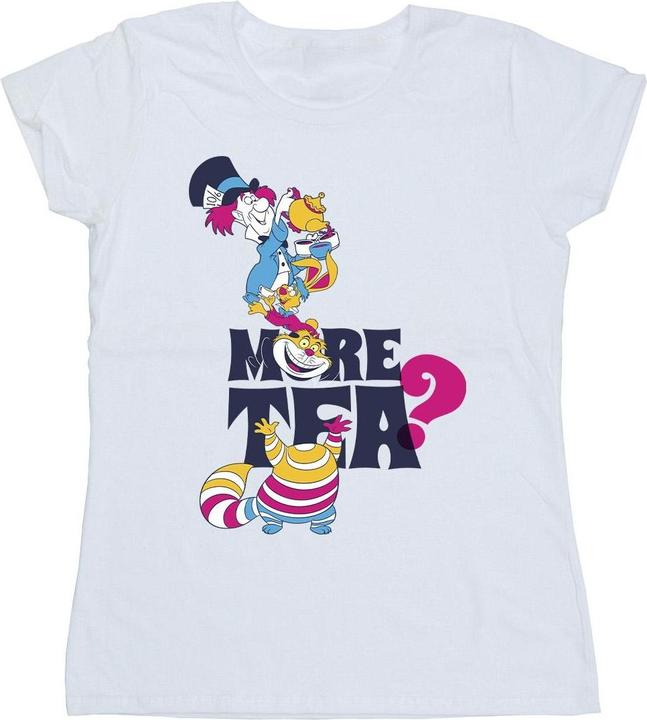 Immagine prodotto Disney Alice In Wonderland More Tea Maglietta Donna (XL)