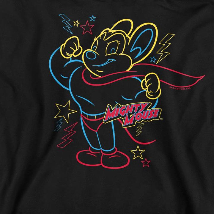 Actual product image Fruit of the Loom Unisex Adult Hero Neon Sweatshirt (S)