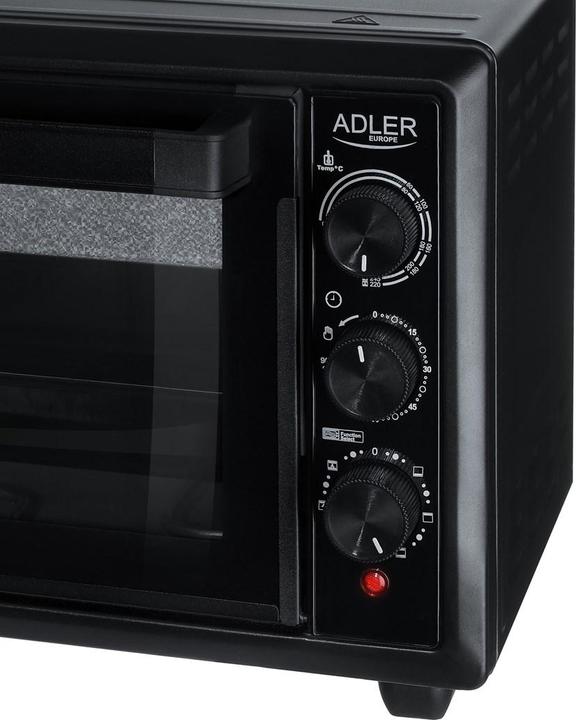 Image du produit Adler AD 6023 Four électrique, 26 L, Noir