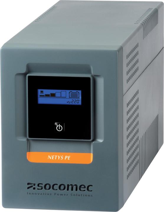 Actual product image Socomec NETYS PE NPE-1500-LCD uninterruptible power supply (UPS) Line-Interactive 1.5 kVA 6 AC (1.50 VA, 900 W, Line-interactive UPS)