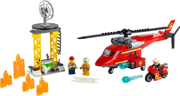 Produktbild LEGO Feuerwehrhubschrauber (60281, LEGO City)