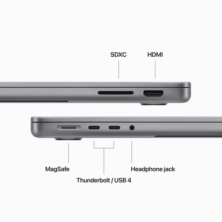Produktbild Apple MacBook Pro - Late 2023 (14", M3, 24 GB, 512 GB, CH)