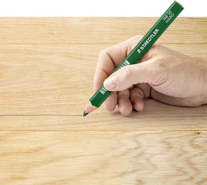 Actual product image Staedtler 148 50 Carpenter's pencil, single product, hard (2 mm, H, 1 x)