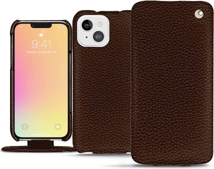 Actual product image Noreve Leather cover vertical (Apple iPhone 13 mini)