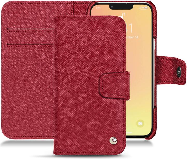 Noreve Lederschutzhülle Wallet (Apple iPhone 13)