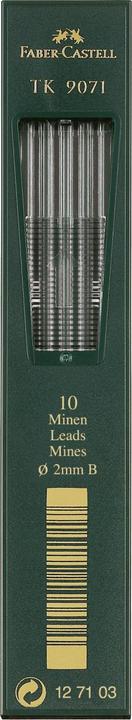 Actual product image Faber-Castell 9071 (2 mm, 3B, 10 x)