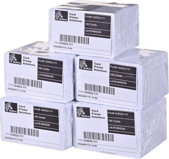 Immagine prodotto Zebra Cartina bianca 0,76mm, LxP:85x54mm