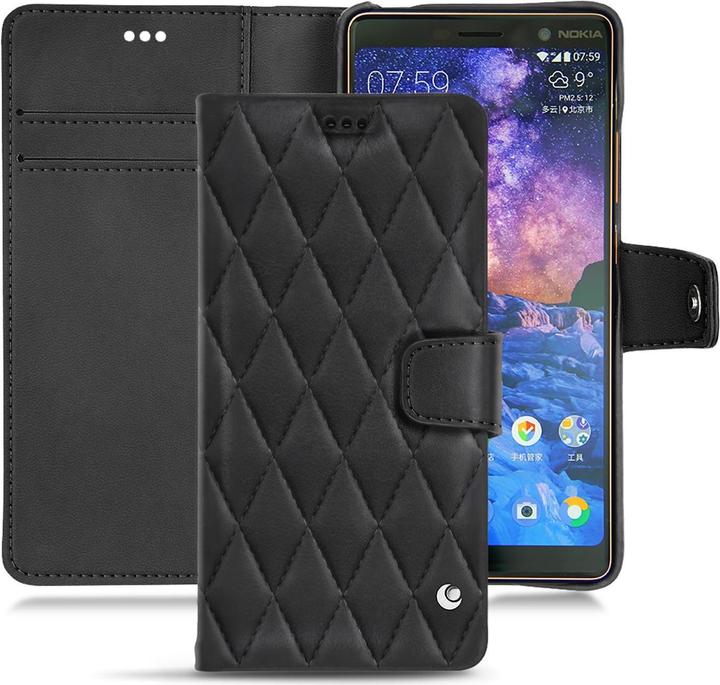 Produktbild Noreve Lederschutzhülle Wallet (Nokia 7 Plus)