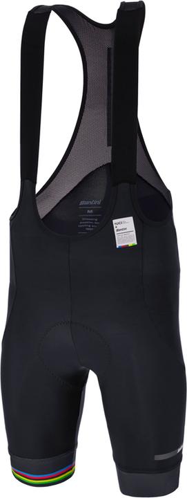 Image du produit Santini Trägerhose kurz UCI Rainbow World Champion Herren (XXL)