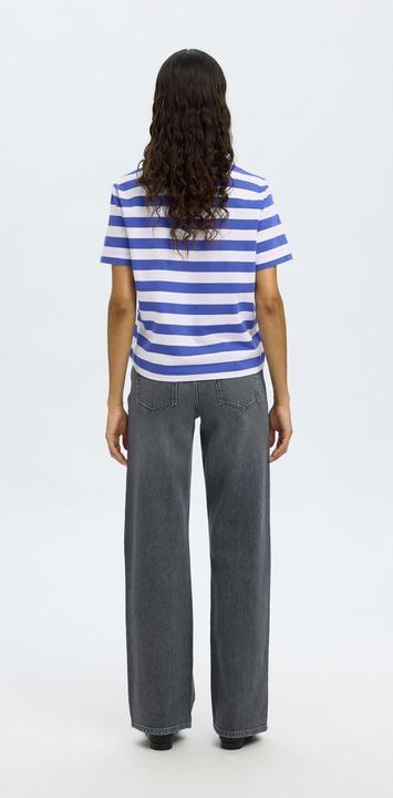 Image du produit Selected Femme Slfessential Ss Striped Boxy Tee Noos (XL)