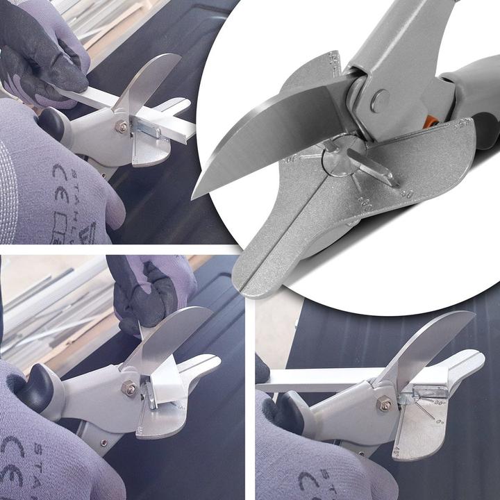 Produktbild Stahlwerk Gehrungsschneider | Gehrungsschere Einstellbare Winkel 30° | 45° | 90° (14490 mm)