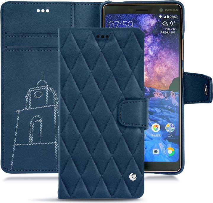 Productafbeelding Noreve Leren Portemonnee (Nokia 7 Plus)