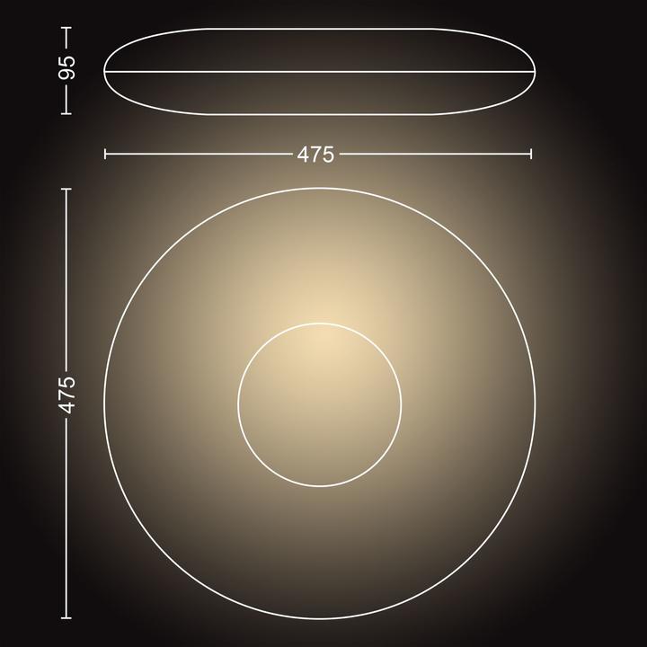 Actual product image Philips Hue Cher Base BT (3000 lm)