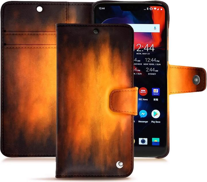 Produktbild Noreve Lederschutzhülle Wallet (OnePlus 6)