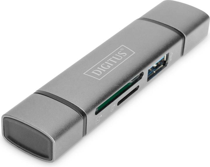 Digitus Dual Card Reader Hub (USB 3.0, USB 2.0)