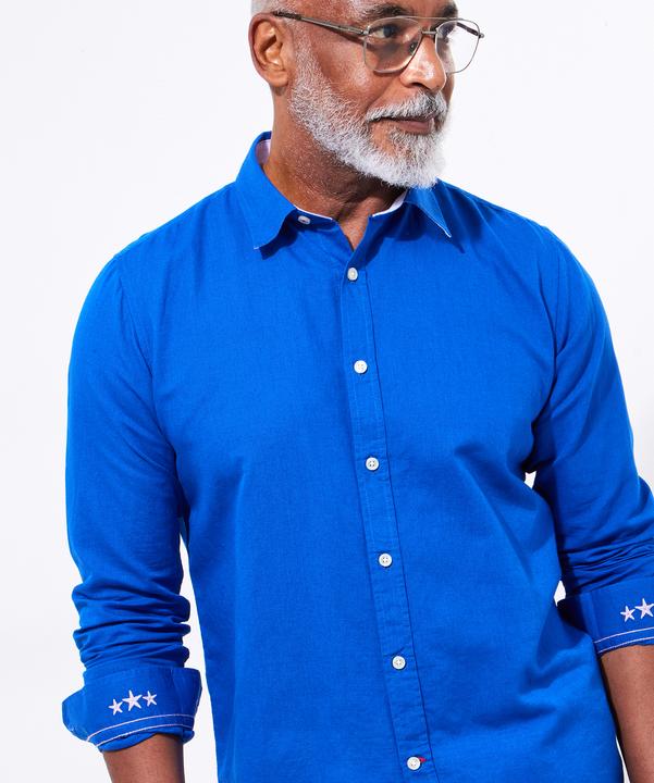 Actual product image Joe Browns Linen Blend Long Sleeve Shirt (S)