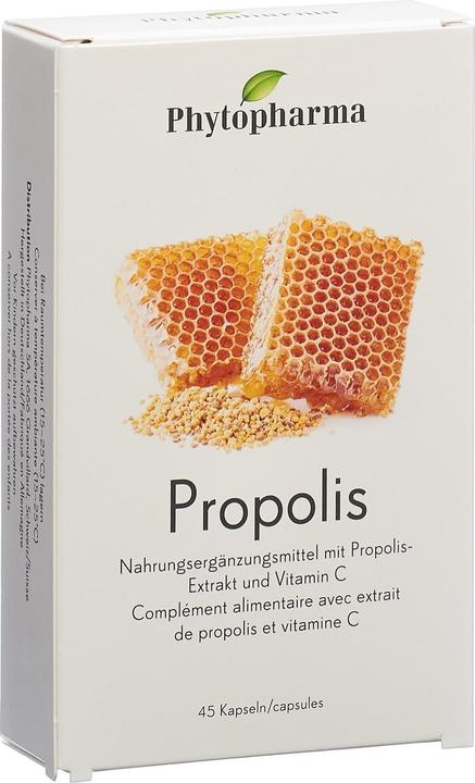 Produktbild Phytopharma Propolis (45 Stück, Kapseln, 46 g)