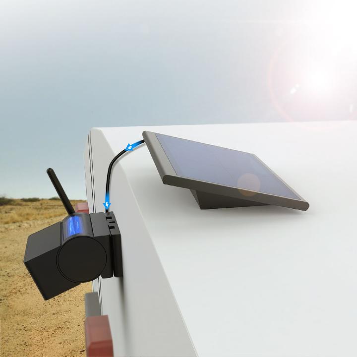 Actual product image AutoVox Solar Rückfahrkamerasystem Wireless 7" 12/24V