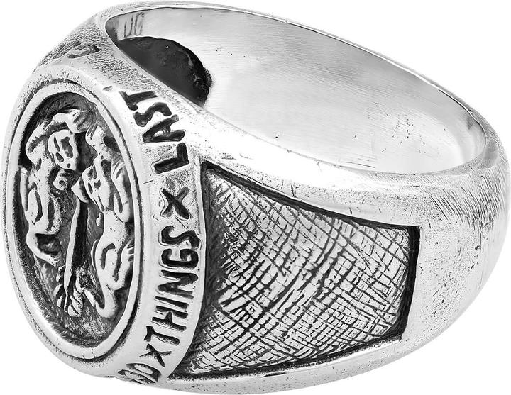 Actual product image Haze & Glory Siegelring, Tiger (60, 925 Silver)