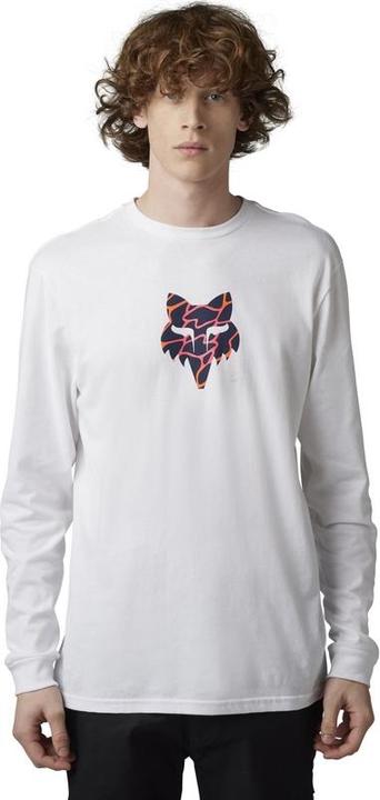Fox Tee 23 Ryver Ls Prem Opt Wht L (L)