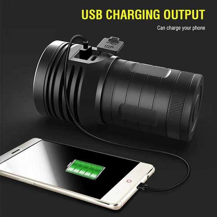 Actual product image Boruit High-Power LED Torch 5000 Lumens (5000 lm)