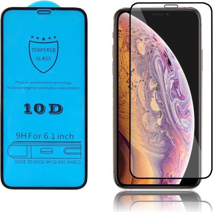 Produktbild iLike Tempered glass 10D (1 Stück, Apple iPhone XR, Apple iPhone 11)