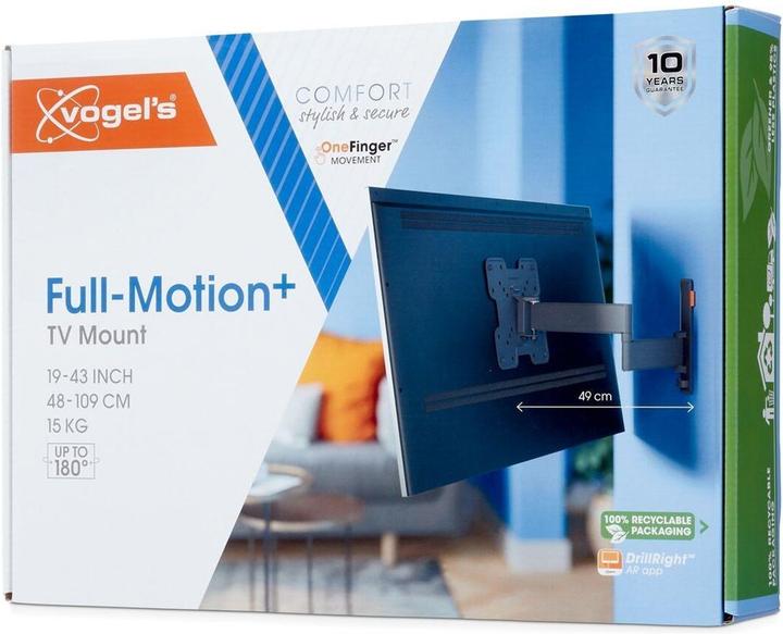 Produktbild Vogels TVM 3245 (Wand, 43", 15 kg)