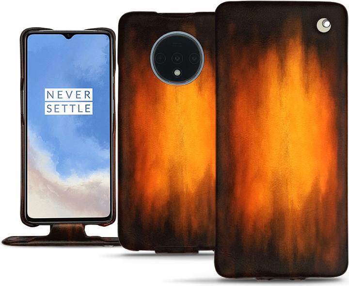 Actual product image Noreve Leather cover vertical (OnePlus 7T)