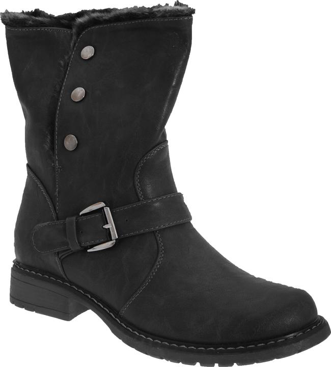 Actual product image Cats Eyes Ankle Boots Winter Boots Ankle Boots Biker Style To Fold Over (39)
