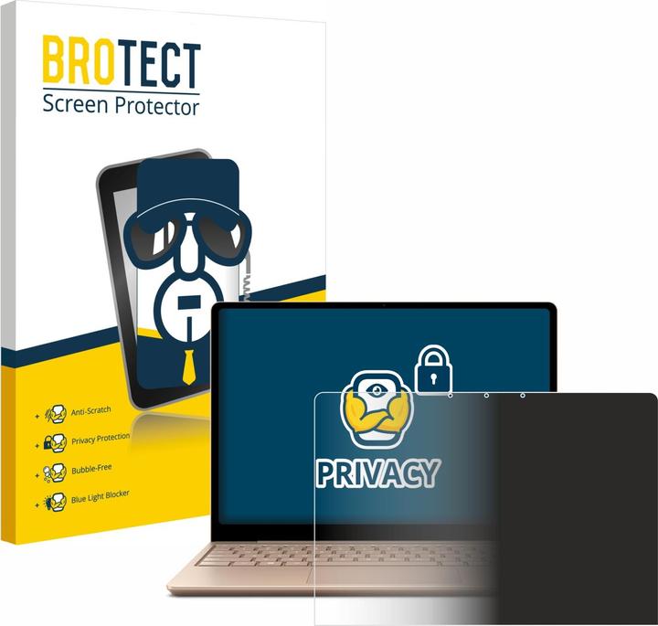 Produktbild BROTECT Sichtschutzfolie Anti-Spy Privacy Folie Blaulicht-Schutz (12.40")