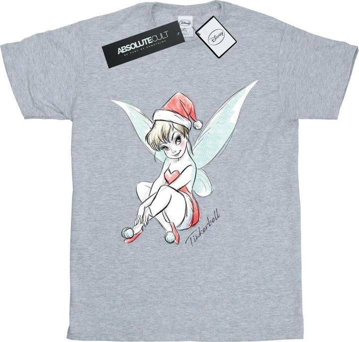 Immagine prodotto Disney Tinkerbell Christmas Fairy Maglietta Ampia Donna (M)