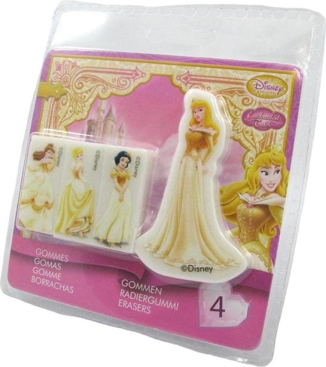 Produktbild Disney Princess Charaktere Radiergummis (4er Pack)