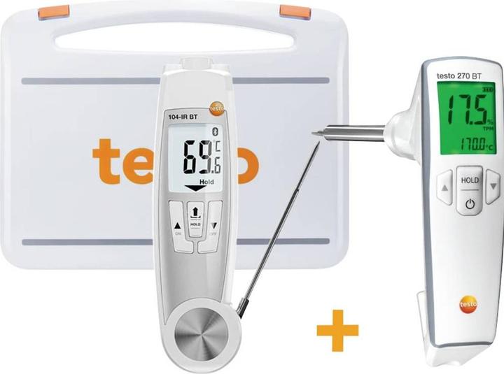 Productafbeelding Testo Temperatuur frituurolie instellen BT