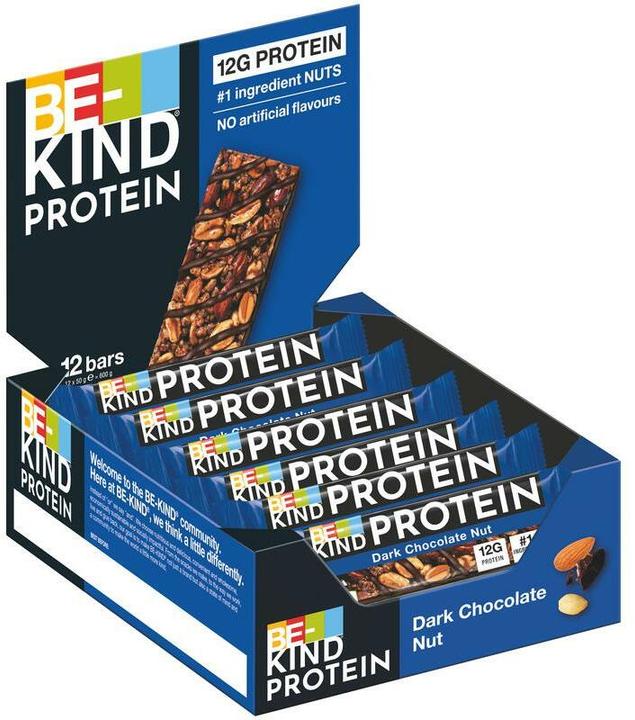Immagine prodotto Be-Kind Noci proteiche al cioccolato fondente (Noci, 12 pz., 600 g)