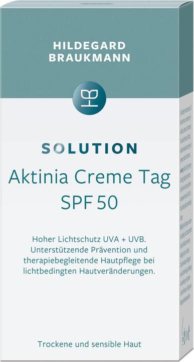 Actual product image Hildegard Braukmann SOLUTION Actinia Cream Day SPF 50 (50 ml, Day cream, SPF 50)
