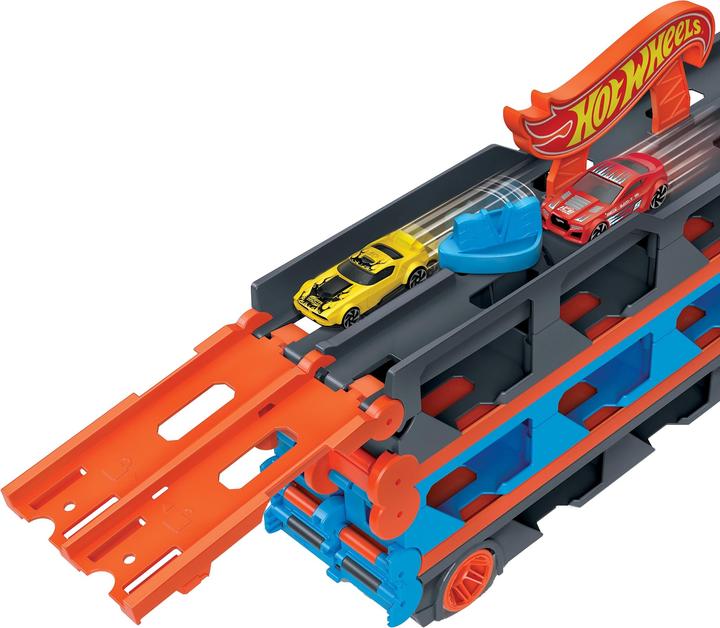 Productafbeelding Hot Wheels 2-in-1 Rennbahn-Transporter
