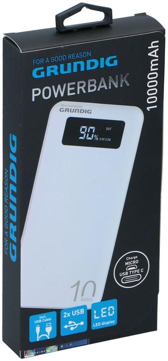 Produktbild Grundig Powerbank 10000mAh (10000 mAh)