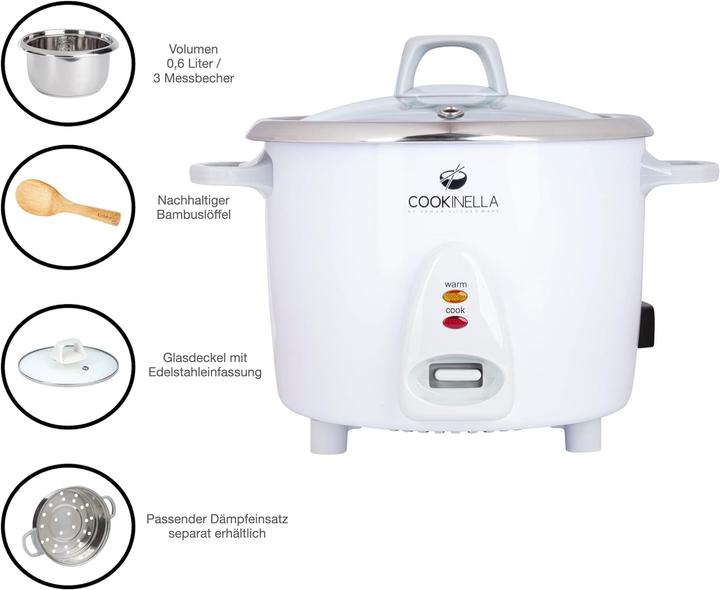 Actual product image KeMar Kitchenware Rice Cooker KRC-100