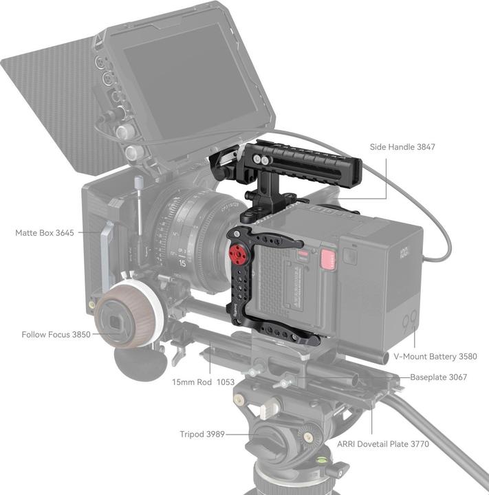 Immagine prodotto SmallRig Kit gabbia Basic per RED KOMODO / KOMODO-X 4110 (Gabbietta)